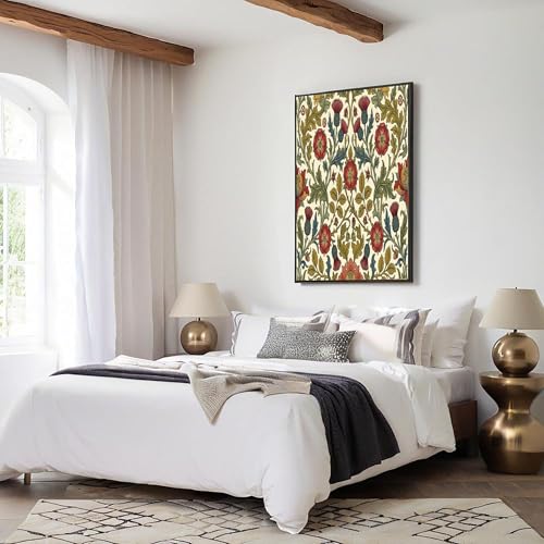 Cuadros de pared grandes de 70x100 cm vintage para transformar un dormitorio 5