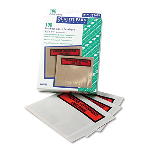 packing list mailing envelopes
