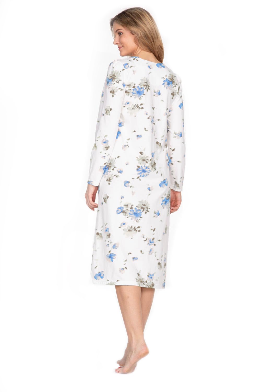 e.Femme® Chemise de Nuit Kate 1029 en 100% Coton