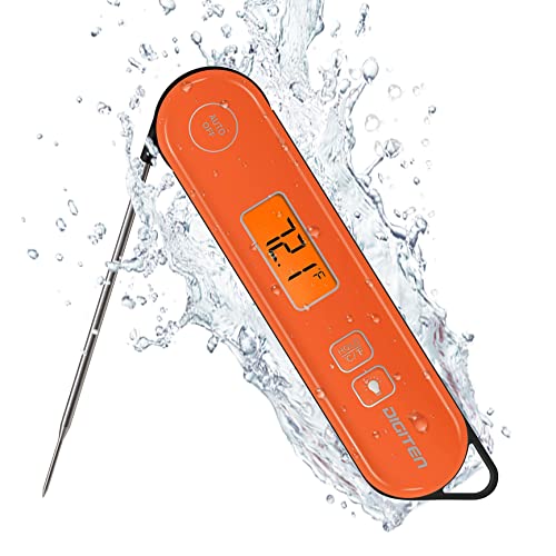 DIGITEN Grill Thermometer Baking Thermometer Digital Kitchen Thermometer for Cooking Instant Read Thermometer for BBQ Indoor Outdoor Waterproof