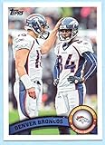 2011 Denver Broncos Topps Team Card #17 - Tim Tebow, Brandon Lloyd