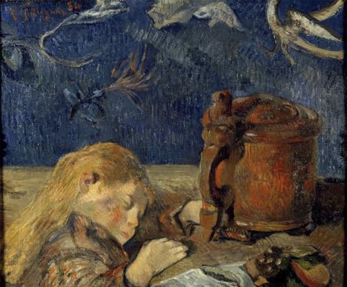 Affiches d'Art Clovis Gauguin Paul Gauguin - Tableau Toile Peinture Décorative 60x90