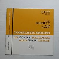Complete Series Of Sight Reading And Ear Tests Book 6 0887970478 Book Cover