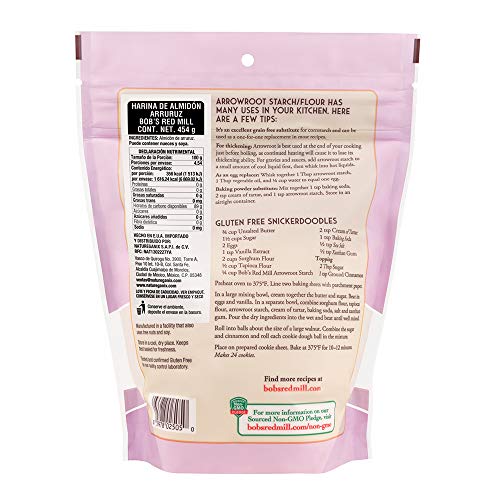 Bob's Red Mill Arrowroot Starch / Flour, 16 Ounce (Pack Of 1) #TOP1