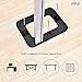 Pyle Tablet Metal Security Stand Holder, Adjustable Clamp-Style Arm, Fits iPad and Other Tablets, Works with Key, Anti-Theft Design, Floor Standing, 7.4