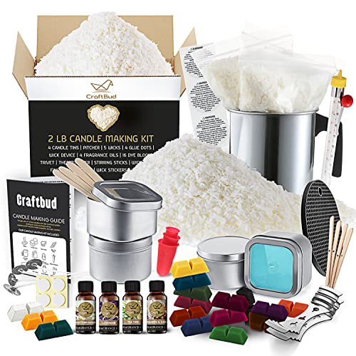 9. CraftBud Candle-Making Kit