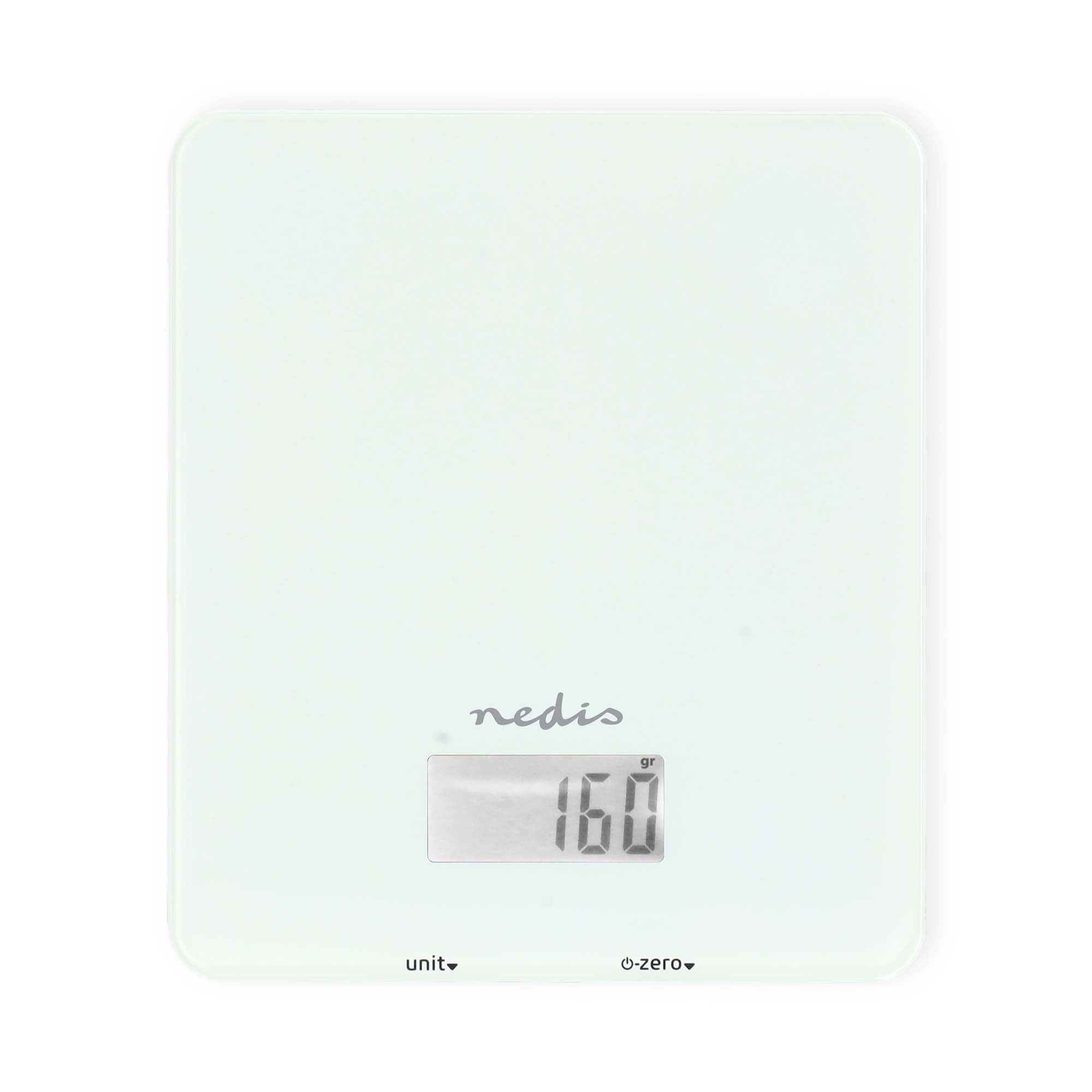 SmartLife Küchenwaage - Bluetooth - Glas/Kunststoff - Weiss
