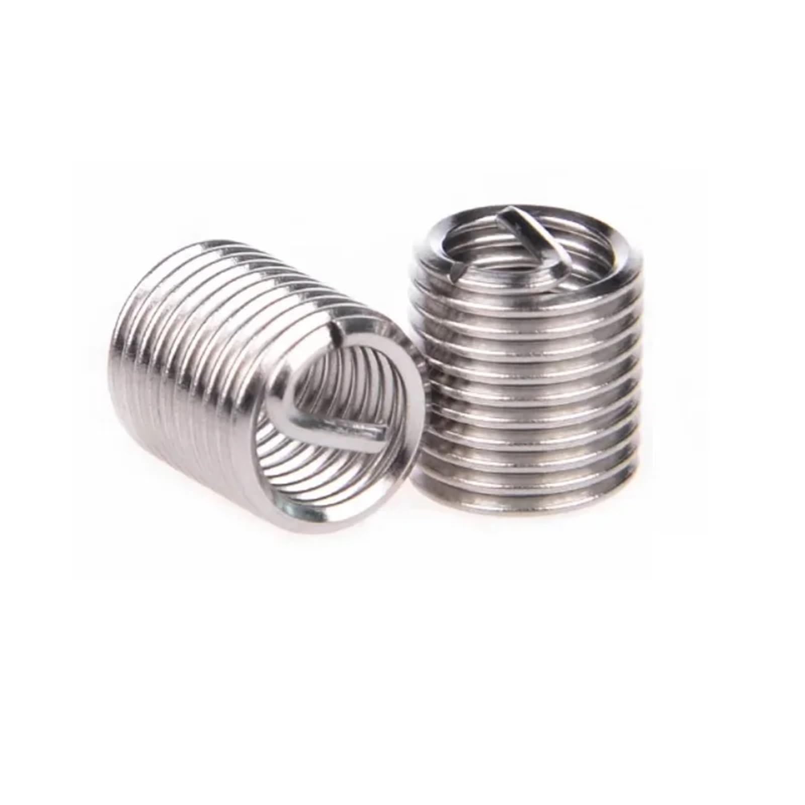 Insert de réparation de filetage M3x0,5 1D, 20 pièces, acier inoxydable 304