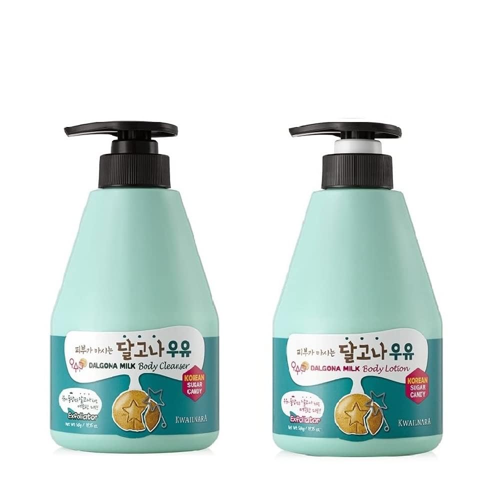 Amazon.com : Kwailnara Dalgona Milk Body Wash & Lotion Set (19.75