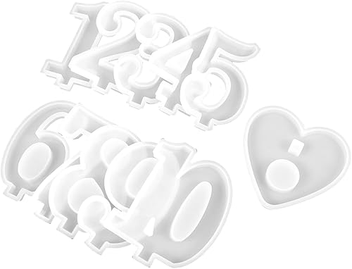 EXCEART Candelabro de molde epoxi de cristal simple que hace el molde DIY accesorio bordes redondos superficie lisa tacto seguro