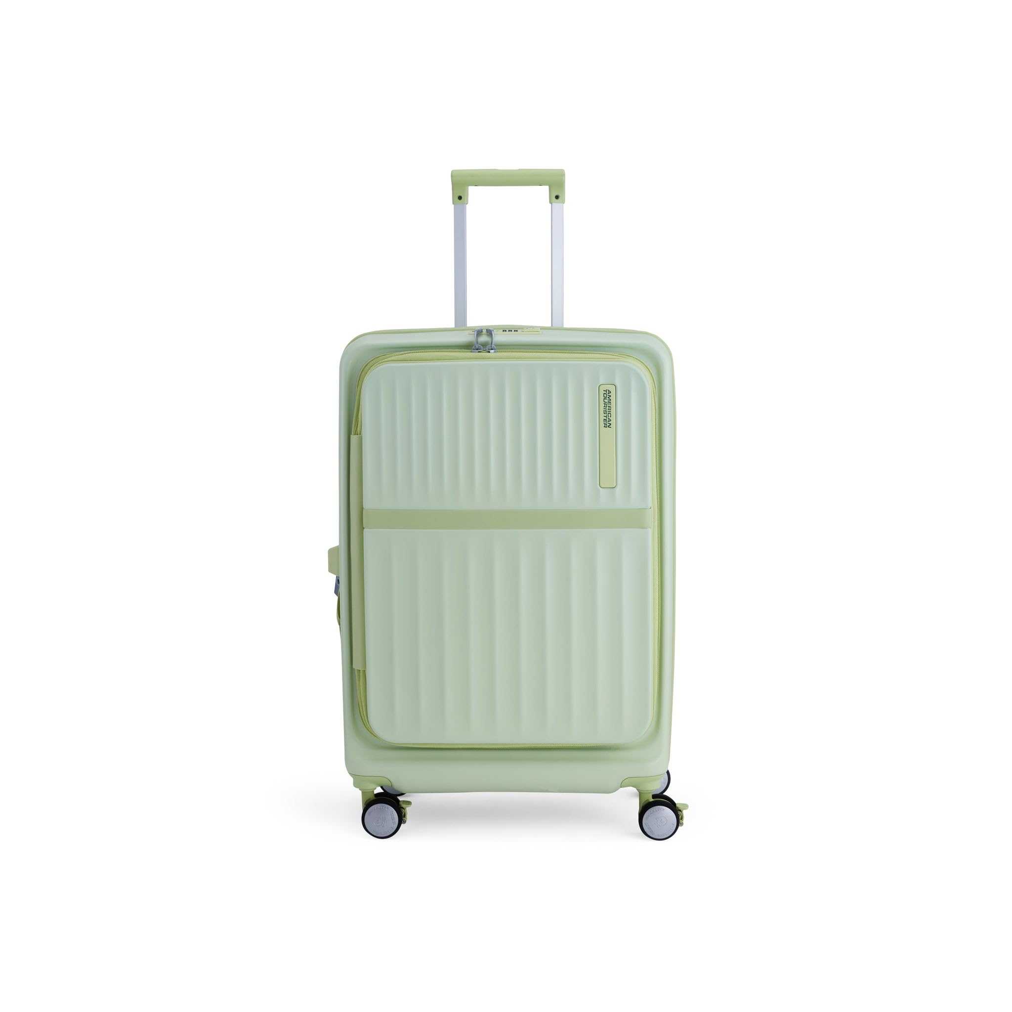 american tourister Trentoplus 68 CM Medium with TSA Lock & 8 Double Spinner Wheels Hard PC Check-in Luggage Bag/Suitcase for Travel/Trolley Bag for Travel/Travel Bag for Men & Women- Green-picture-18