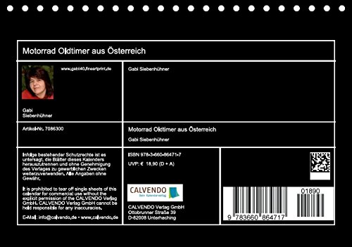 Motorrad Oldtimer aus Österreich (Tischkalender 2015 DIN A5 quer): Motorrad Veteranen und Klassiker der besonderen Art (Tischkalender, 14 Seiten)