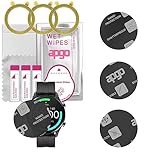 apgo 3x MATTE Vetro protettivo ibrido compatibile con Imilab W12, nano vetro flessibile, ottimo sostituto del vetro temperato, resistente ai graffi, colla totale