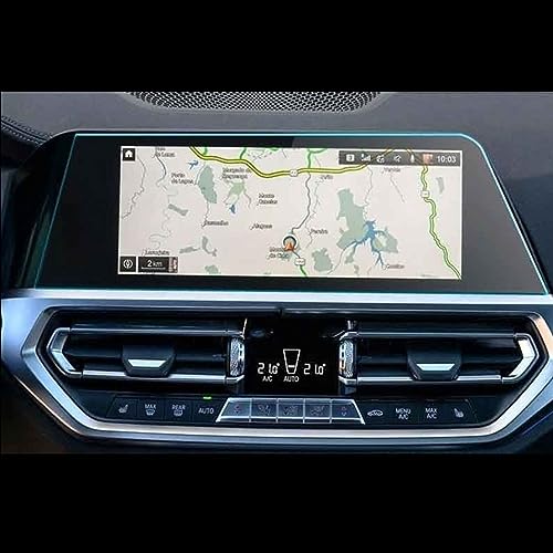 Verre trempé autoradio BMW G20 G21 : film protecteur d'écran ultra résistant GPS
