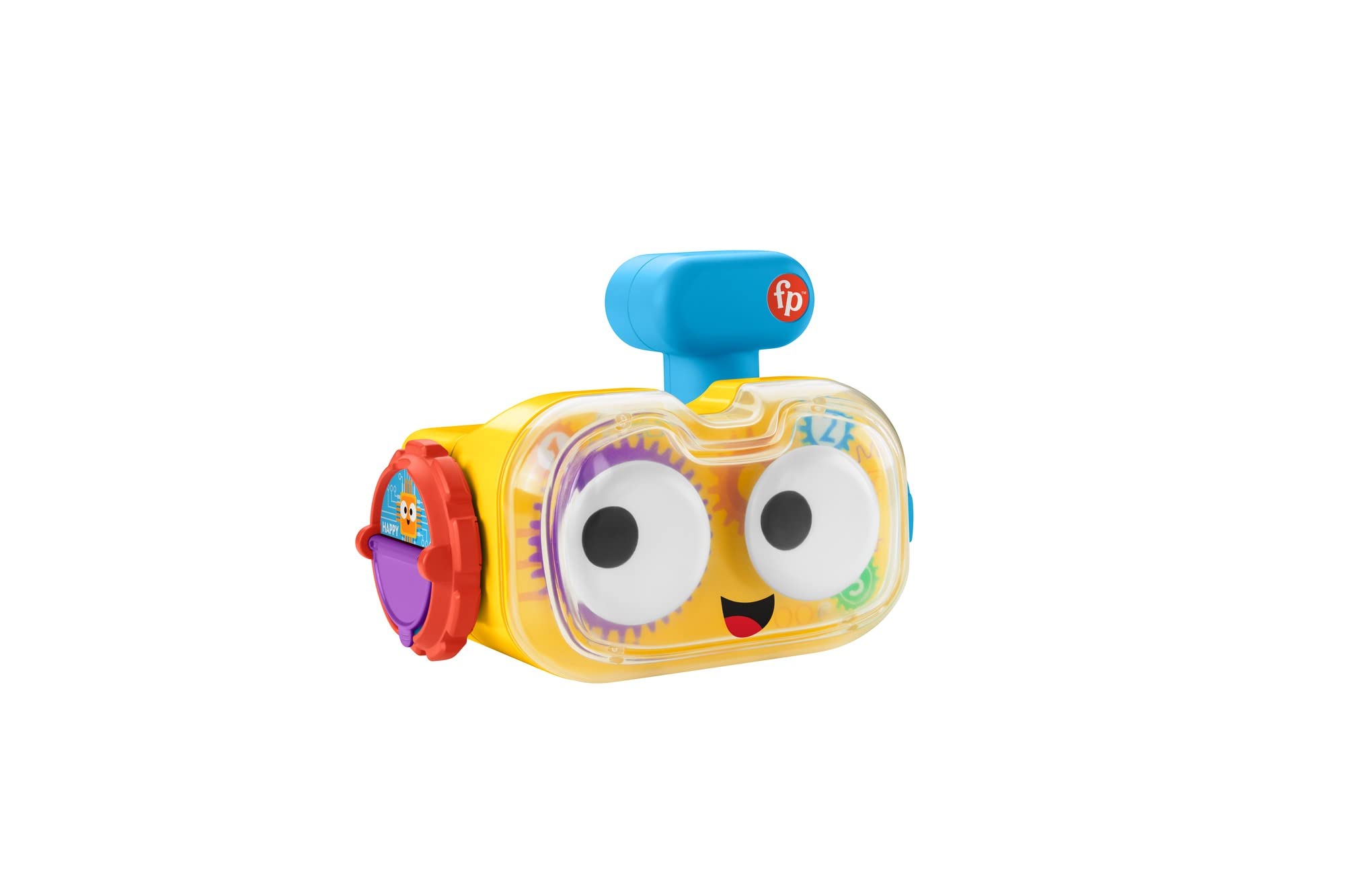 Fisher-Price 4-in-1 Lernroboter Linus für Babys und Kleinkinder, Spielzeug ab 6 Monaten, Version: Italienisch, HDJ16