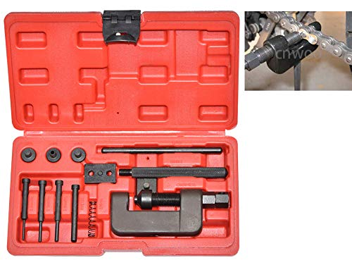 CNWOOAIVE Cortador de Cadena Rompedor y Remachador para Motocicleta, Bicicleta, ATV Drive, Universal
