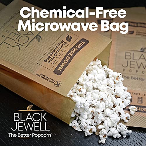 Black Jewell Gourmet Microwave Popcorn, Healthy Popcorn Snack, No Salt No Oil, 8.7 Ounces (Pack Of 1) #TOP3