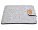 Produktbild Laptoptasche Notebooktasche Filz Laptop Schutzhülle Hülle Aktentasche Für Apple MacBook / ipad 8-15 Zoll Hellgrau