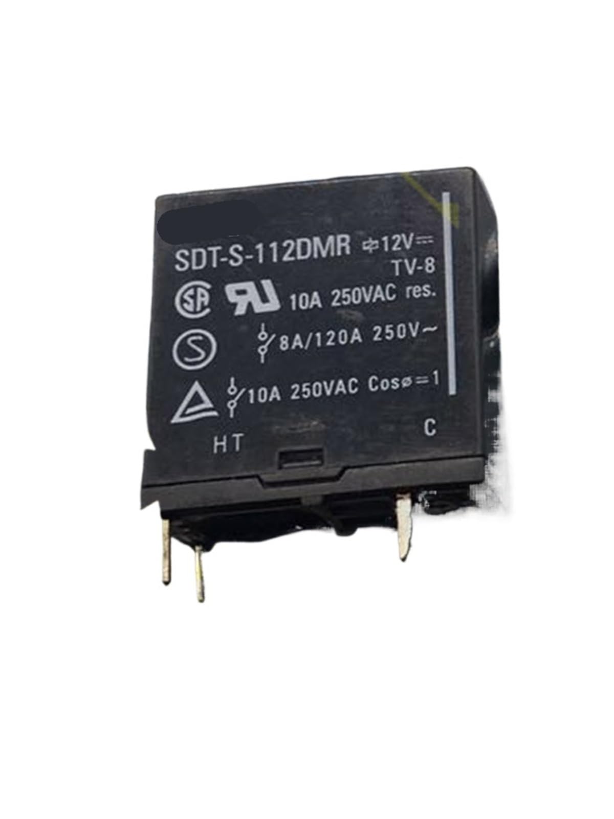 Relais SDT-S-112LMR 12V composant de commutation de puissance 2 unités - 2