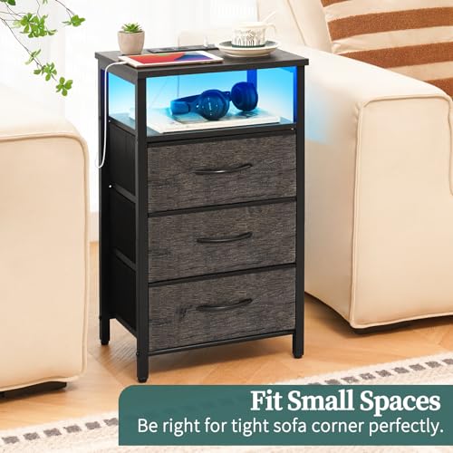 Mesita de noche LED con carga 50% OFF - $29.99 - Image 7