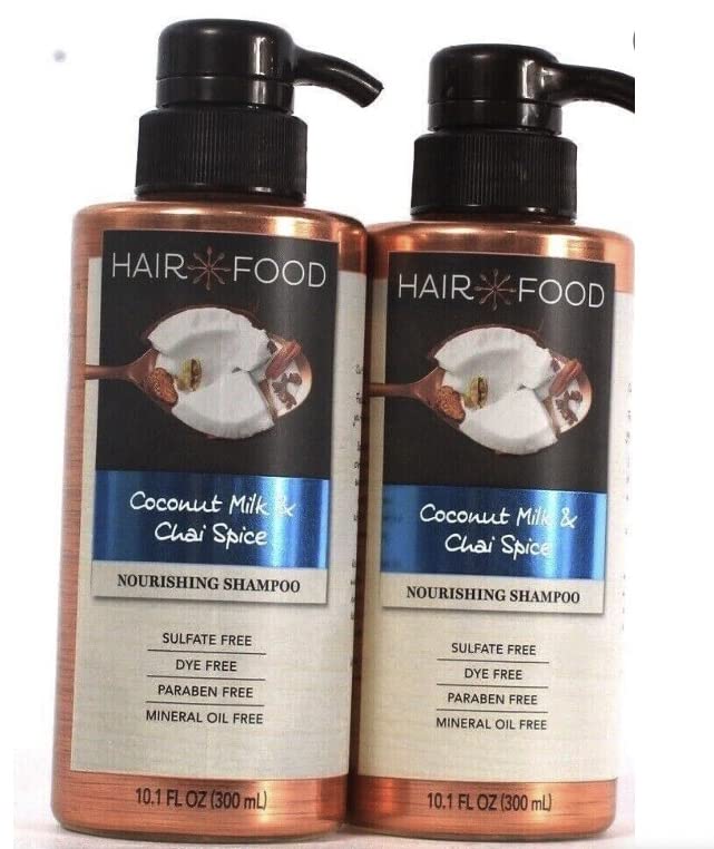 Hair Food Shampoo, Nourishing, Coconut Milk & Chai Spice