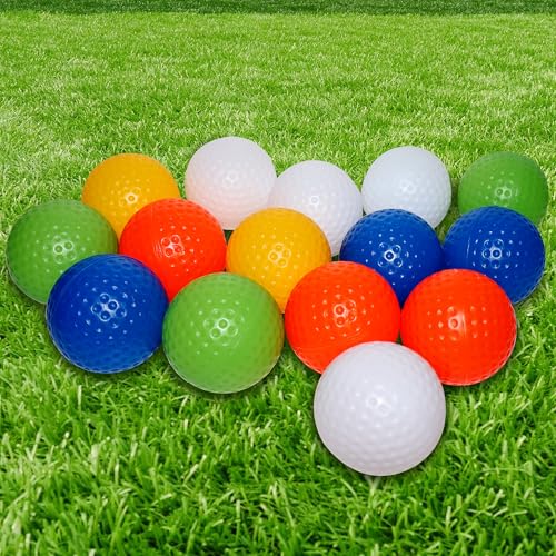 PUWENHAN 30 Pcs Cheap Golf Balls 41mm Practice Golf Balls