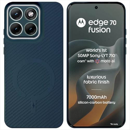 Image of SBMS Back Cover for Motorola Edge 70 Fusion 5G Soft Matte Silicone Cover with Slim Fit | (Not Mag-Safe Compatible) | Shockproof | Camera Protection Bumper Case for Moto Edge 70 Fusion (Green)