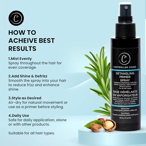 Controlled Chaos Spray Desenredante con Extractos Naturales 5oz miniatura 3
