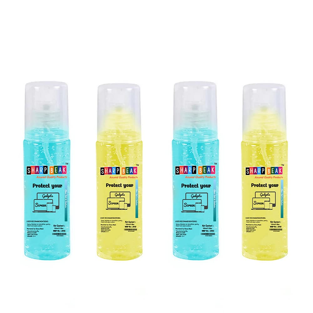 Sharp Beak™ - Protect Your Gadgets Screen, Clean & Shine Gel - 100ml (Multi 4)