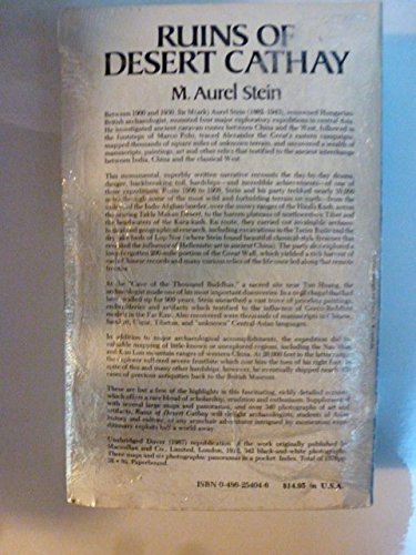 Ruins Of Desert Cathay: Personal Narrative Of Explorations In Central Asia And Westernmost China, Vol. 2 #TOP6