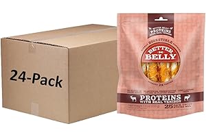 Better Belly Venison Dog Chews - Guilt-Free Treat for Your Furry Friend