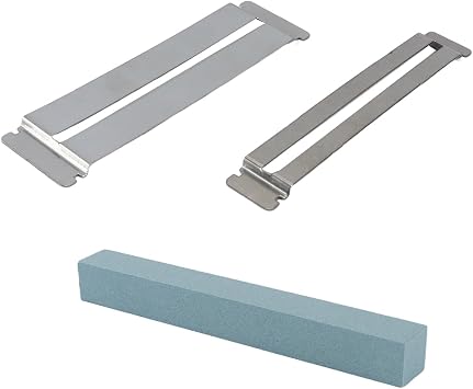 Guitar Fret Wire Sanding Stone Polish File Leveling Beam with Metal Fretboard Protector Guard Kit