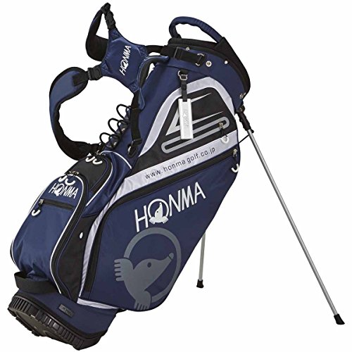 Honma Golf Japan CB-1811 Men's Lightweight Stand Caddy Bag (Navy) 2018 Model　本間ゴルフ ホンマ