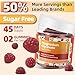 DREAVIO 90 Count Magnesium Glycinate Gummies 400mg w/Ashwagandha Supplement - Sugar Free Zinc Magnesium Glycinate Supplement Ashwagandha Gummies for Adults