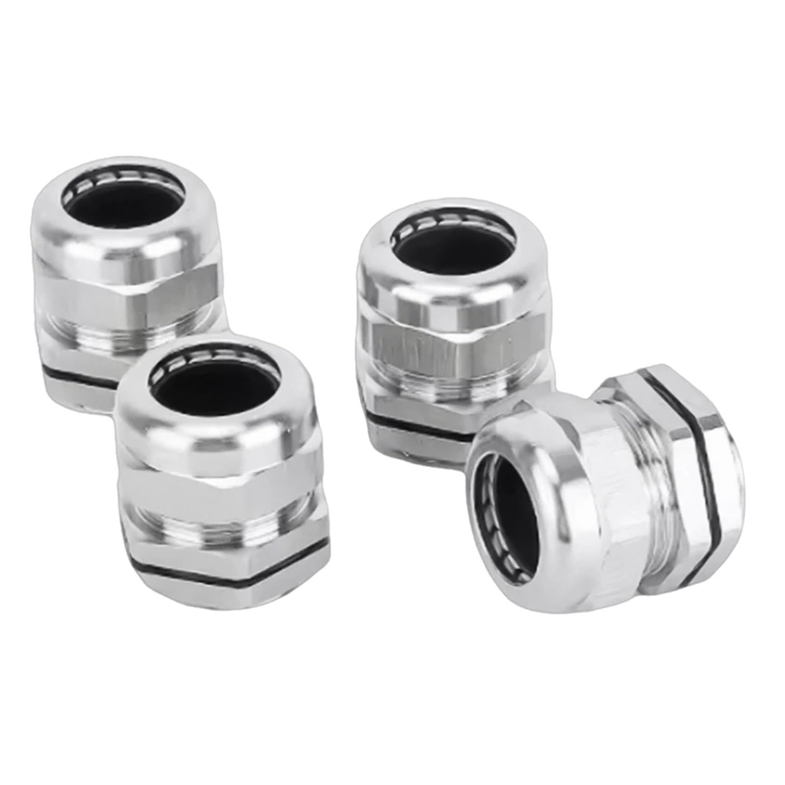 Wasserdichte Kabelverschraubung 304 Edelstahlverschraubungen IP68 PG7 PG9 M12 M16 Metallverbindung PG13,5 M20*1. Befestigungsdichtung ﻿(M12X1.5 M12-8)