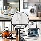 Vickwire Verlängerungskabel 3m Kabel Kabelverlängerungen mit Schutzkontakt Stecker Schuko Verlängerung 16A/250V, Weiß, H05VV-F 3G1,5 mm²