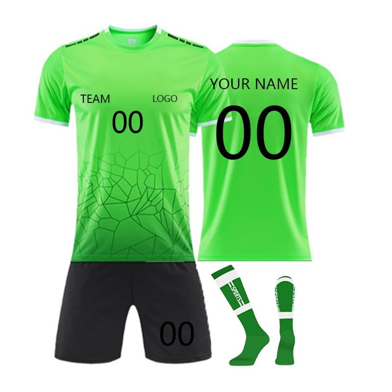 Fußballtrikot mit eigenem Namen Logo Nummer,Personalisierte Fußballtrikot...
