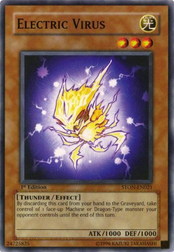 Yu-Gi-Oh! - Electric Virus (STON-EN021) - Strike of Neos - Unlimited Edition