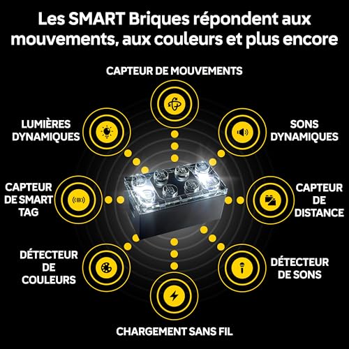 LEGO Star Wars 75420 Smart Play : Le Landspeeder de Luke - Set Compatible - Jouet Interactif - Smart Tag & Minifigurine de Luke Skywalker - Idée Cadeau dès 6 Ans pour Garçon, Fille ou Fan Adulte