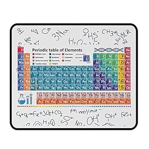 Mausunterlage Periodensystem Mousepad für Zuhause 10x12in
