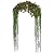 Arbuxzuy 102in Steel Garden Arch Arbor Trellis for Climbing Plants Outdoor,Yard,Wide Sturdy Durable Garden Arch for Lawn,8.5ft Climbing Plants Decorative Wire Lattice,Outdoor Wedding Arch(Black)