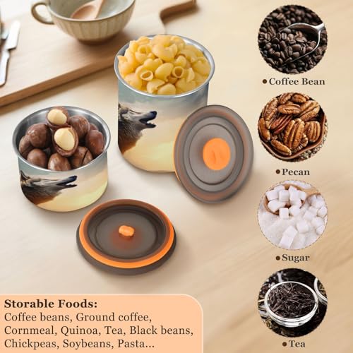 Envase de Acero Inoxidable Hermético para Café 500 ml miniatura 5