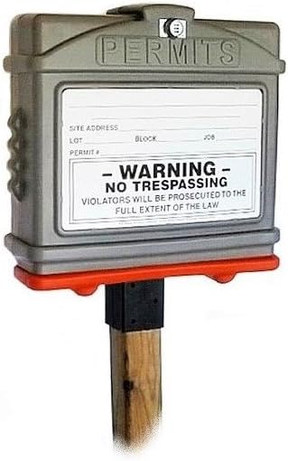 Tollis Enterprises EZ Permit Box - Locking