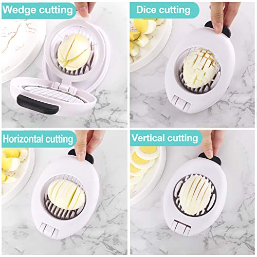 image for nobranded Egg Slicer for Hard Boiled Eggs,Easy to Cut Egg into Slices,