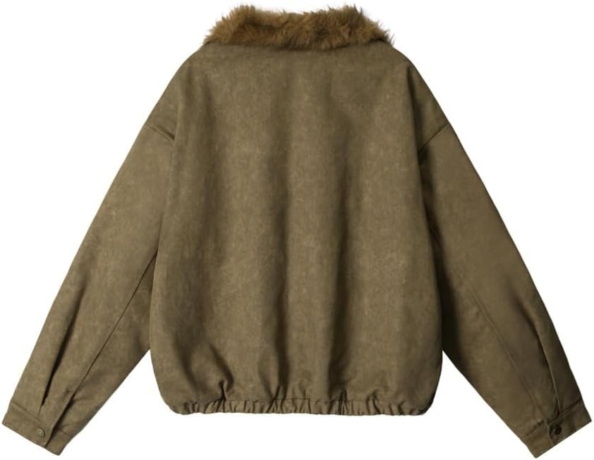 Winter Thick Pecked Jackets Men Women Loose Casual Cotton Padded Clothes for Warmth