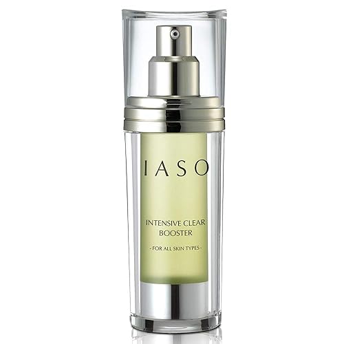 IASO Potenciador transparente intensivo | Retexturizador de piel, potente AHA/BHA, aloe calmante, textura suave de la piel, soluciones para aliviar