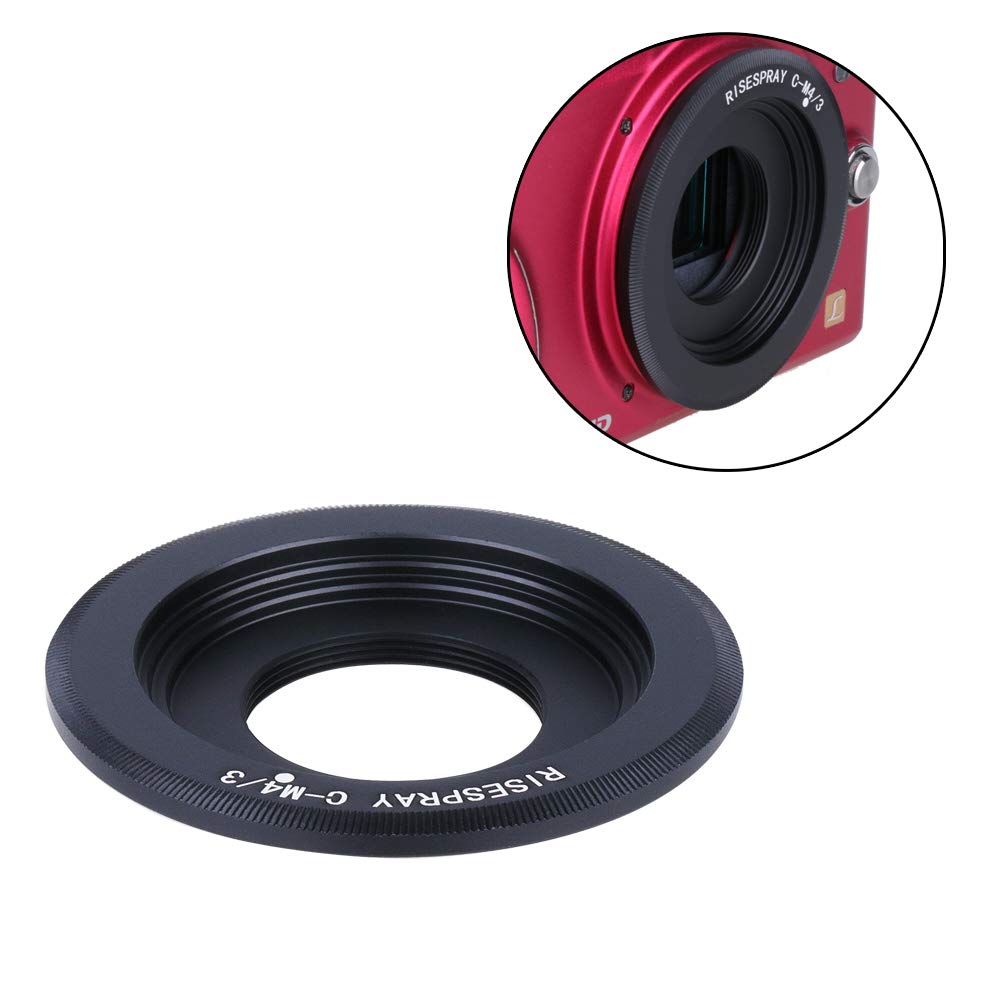 Amazon.com : Wixine 2Pcs C-M4/3 Black Magic C Mount TV Lens to