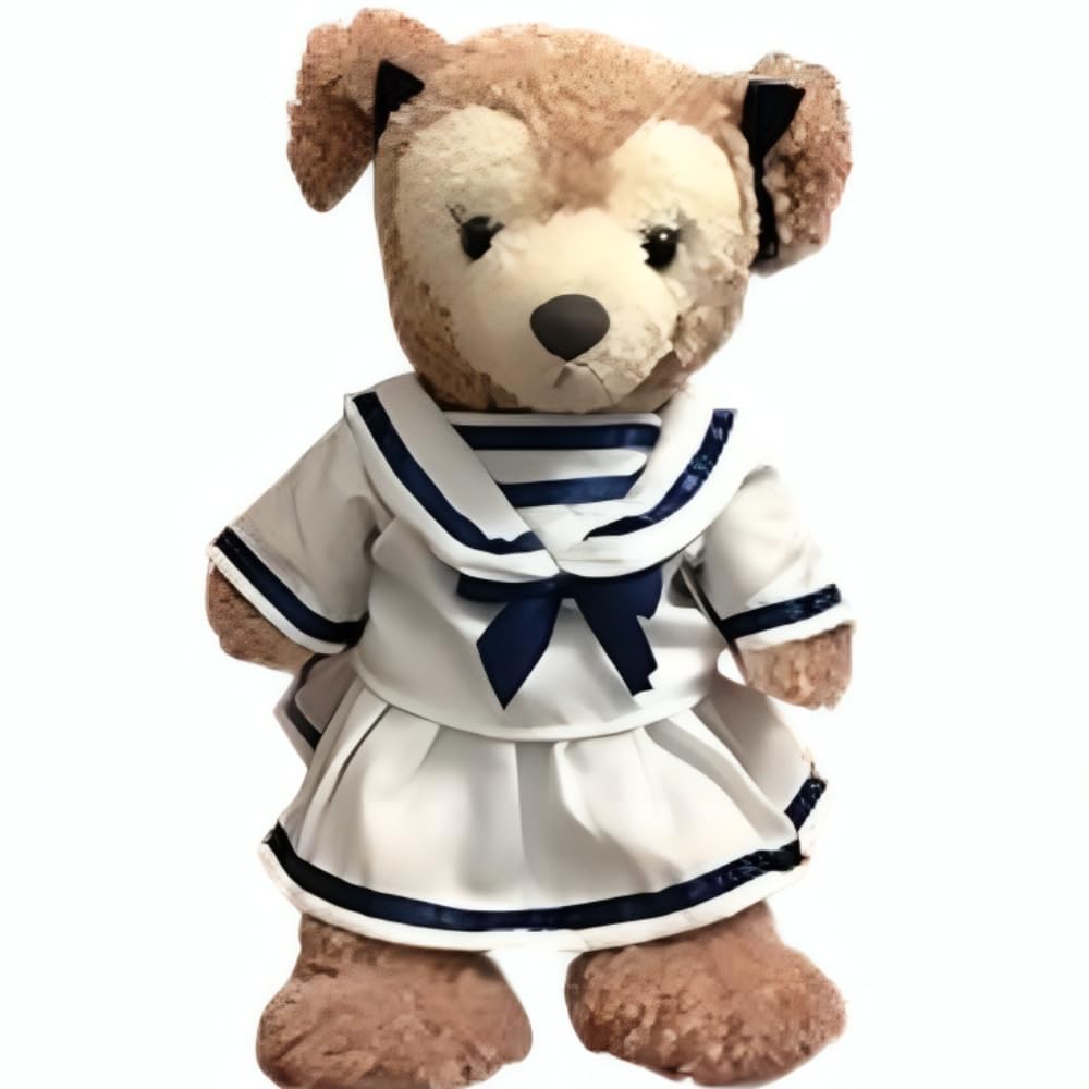Sailor Boy Outfit With Hat For Teddy Bears - Fits Most 14" To 18" Stuffed Animals (Build-A-Bear Style)
