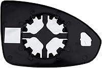 Vista 3 de Conjunto de cristal del espejo lateral del conductor con placa trasera de plástico (no calentada) compatible con Chevrolet Cruze 2011-2016, Cruze