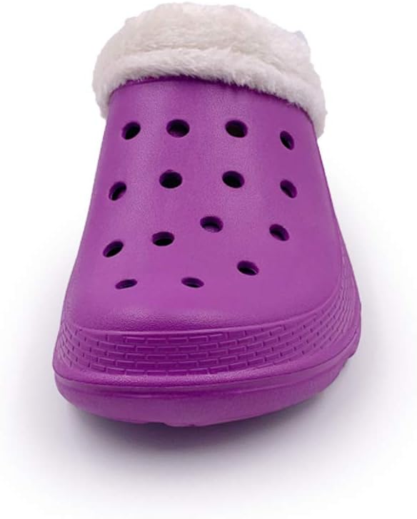 ACANS Unisex Classic Fur/No Fur Clogs Shoes Slippers AC1519